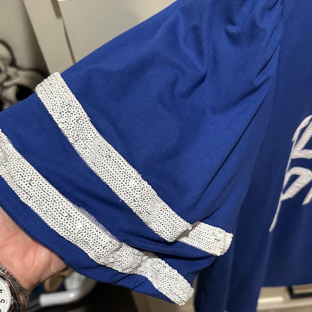 Haptics Blue Touchdown Shirt - Picture 3 of 4